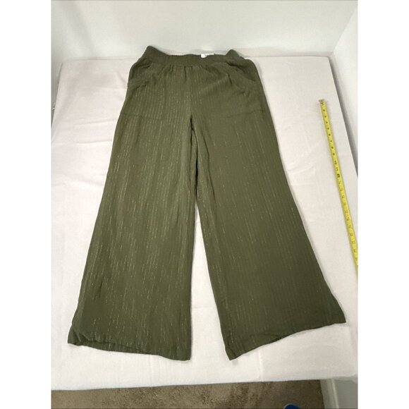 I.N.C. International Concepts High-Rise Wide-Leg Pants NWT W Pockets Size Large - Picture 1 of 10